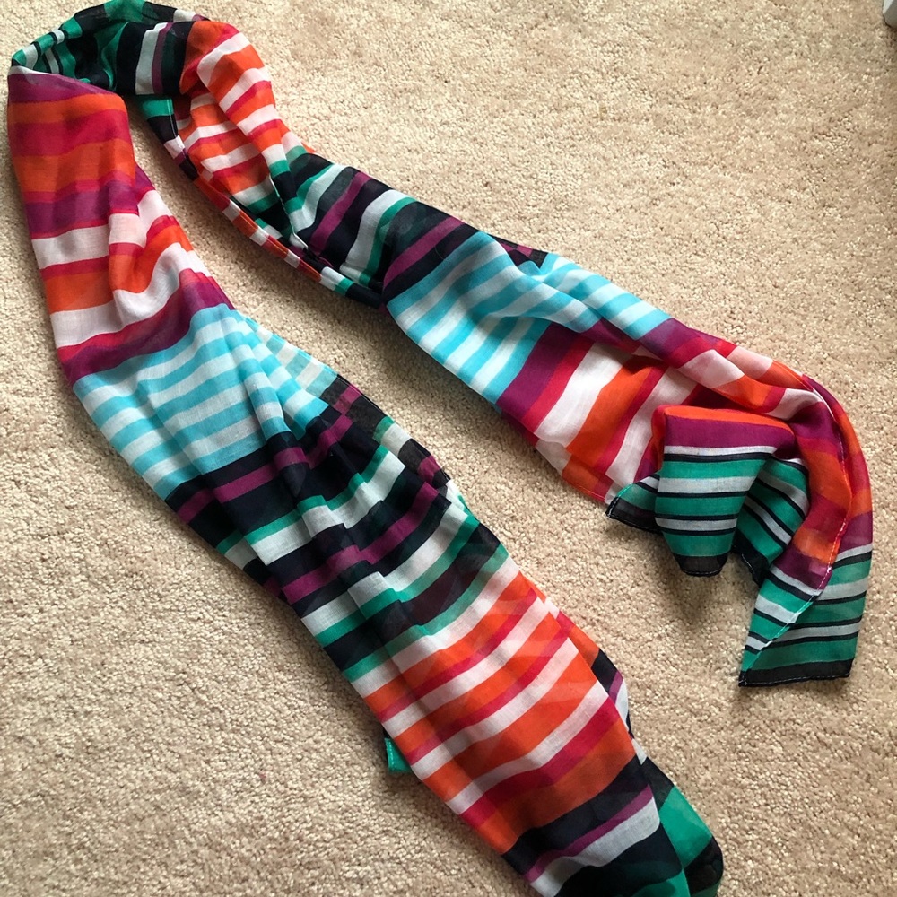 Multi color light scarf